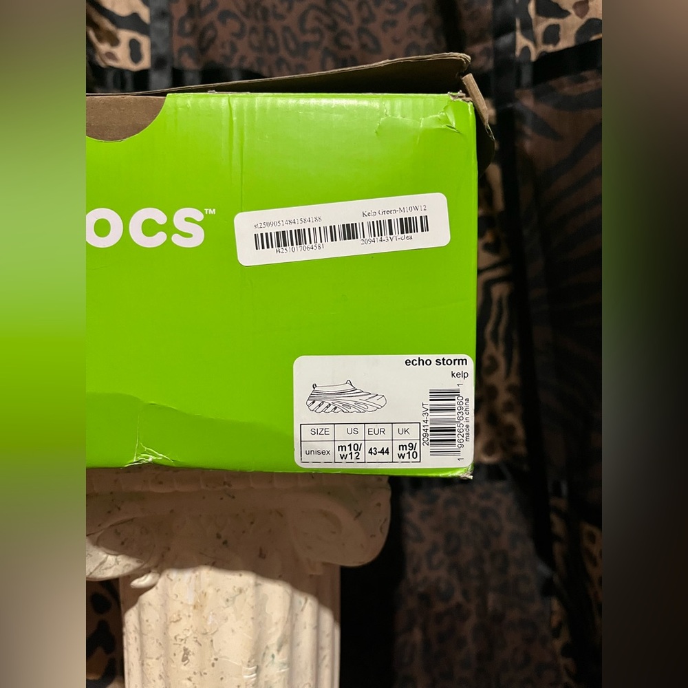 Crocs Echo Storm Kelp Size 10 M NWT - Picture 7 of 7